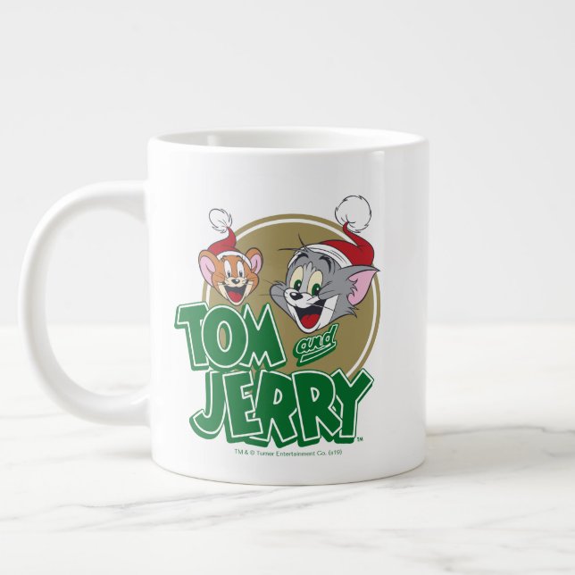 Grande Tasse Logo Tom et Jerry Holiday (Gauche)