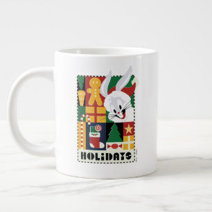 Grande Tasse LOONEY TUNES™ BUGS BUNNY™ Holidays Badge
