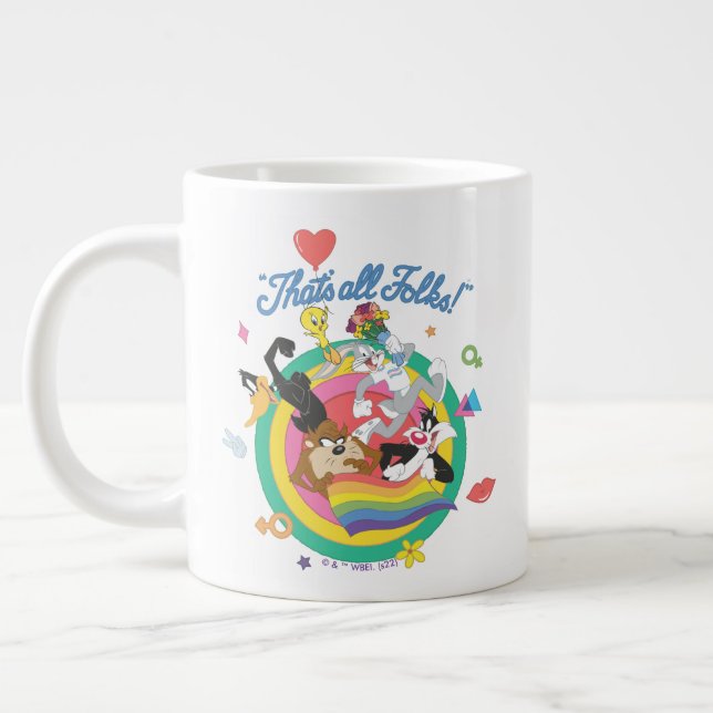 Grande Tasse LOONEY TUNES™ - C'est tout le monde ! Pride Bullse (Gauche)