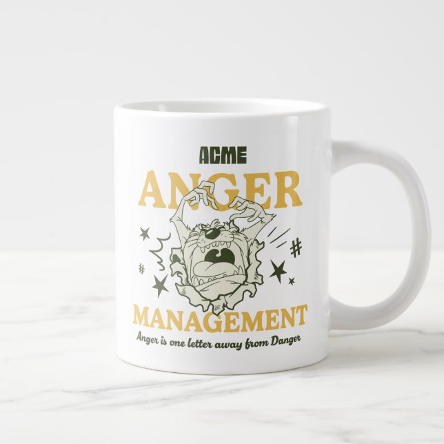 Grande Tasse LOONEY TUNES™ Gestion de la colère de |TAZ™ ACME (Droite)