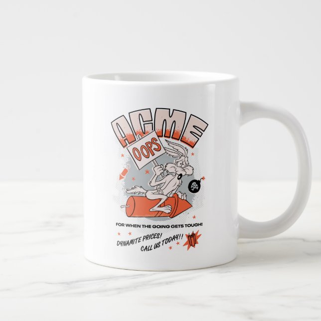 Grande Tasse LOONEY TUNES™ | WILE E. COYOTE™ ACME Dynamite (Droite)