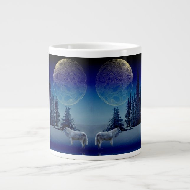 Grande Tasse Loups (Devant)