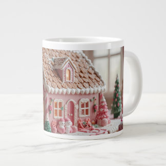 Grande Tasse lovely pink gingerbread house