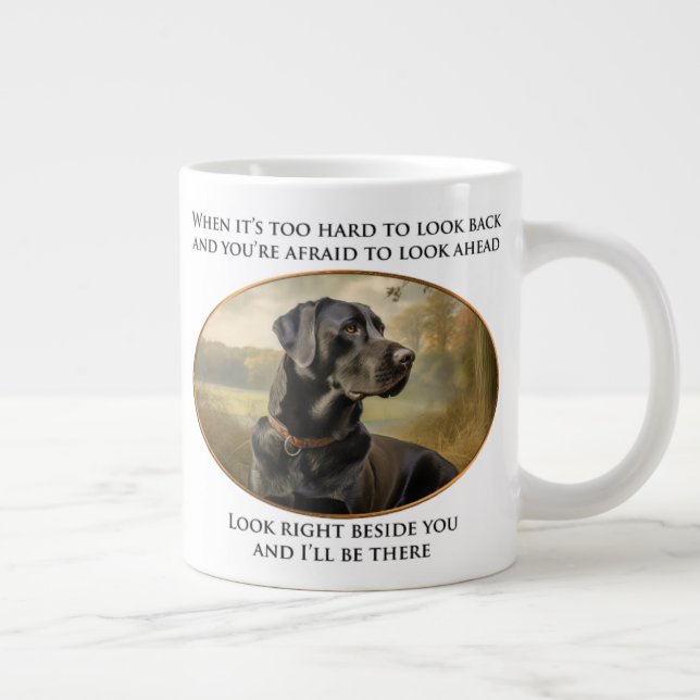 Grande Tasse Loyal Black Lab (Droite)
