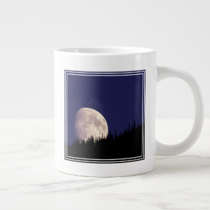 Grande Tasse Lune et forêt   Parc national du Glacier Montana