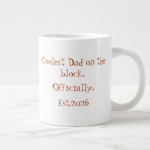 Grande Tasse Lunettes de casquette cool Papa