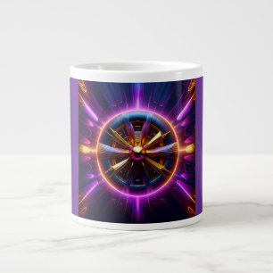 Grande Tasse Lyapunov Fractal Beaucoup Manipulé