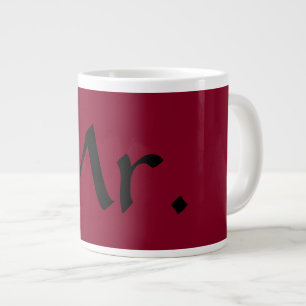 Grande Tasse M. Jumbo Mug, Bourgogne