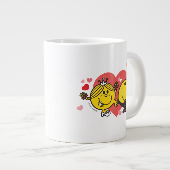 Grande Tasse M. Men Little Miss Mariage Heureux Sunshine (Devant droit)