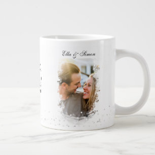 Grande Tasse M. & Mme Elegant Fiançailles