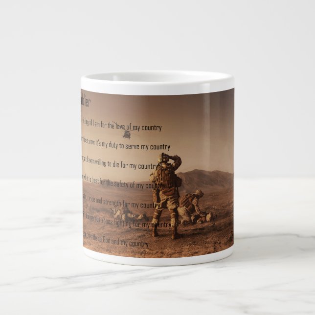 Grande Tasse Ma collection militaire (Devant)