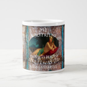 GRANDE TASSE MA PETITE AMIE PROTÈGE SON ASP COMME SI C'ÉTAIT LE