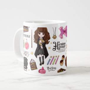 Grande Tasse Magical Hermione Granger Watercolor