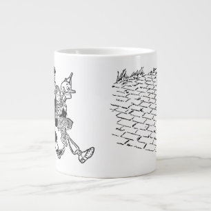 Grande Tasse Magicien vintage d'Oz Dorothy dormant avec des pav