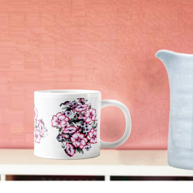 Grande Tasse Mai Bloom-II (This May Bloom-II Jumbo Coffee Mug, would make a lovely, gift!)