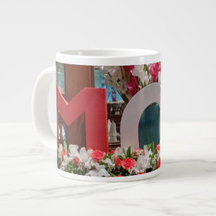 Grande Tasse "Maman, je t'aime" - Un hommage floral plein de co