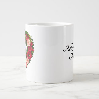 Grande Tasse "Maman" Serre de fleurs en forme de coeur - Person