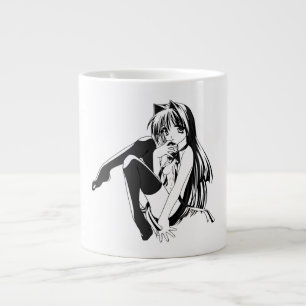 Grande Tasse Manga, Neko Catgirl Furry Kawaii Loli