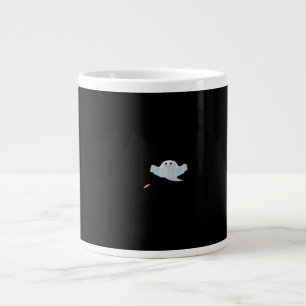 Grande Tasse Manger Boire Et Être Effrayant Halloween Tendance 