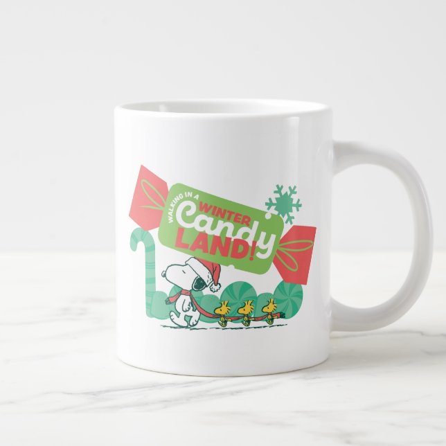 Grande Tasse Marcher Dans Un Pays De Bonbons D'Hiver! (Droite)