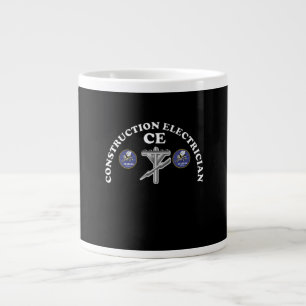 Grande Tasse Marine Marine Construction de Seabee Électricien N