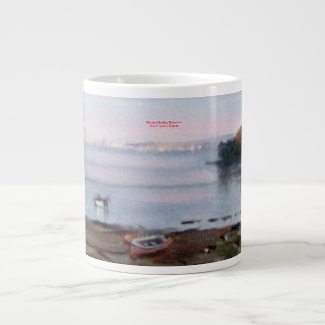 Grande Tasse Marine/Marine/Seascape (Devant)