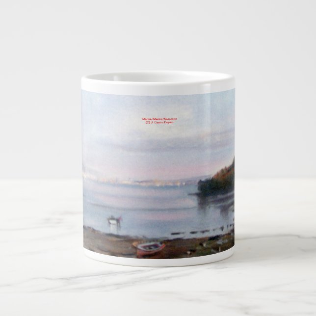 Grande Tasse Marine/Marine/Seascape (Devant)