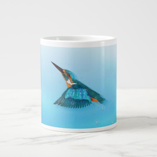 Grande Tasse martin-pêcheur Bird (Devant)