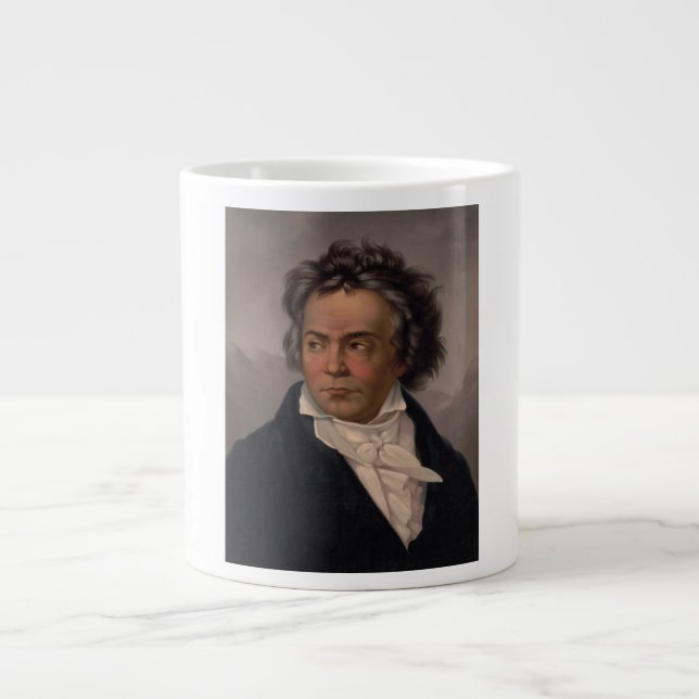 Grande Tasse Master Ludwig Beethoven Symphony Music Composer (Devant)