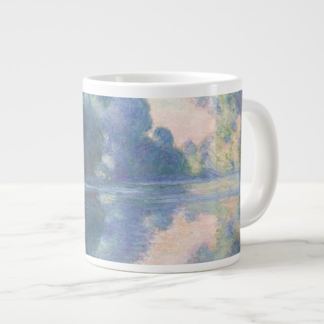 Grande Tasse Matinee sur la Seine, 1897 (huile sur toile) (Devant droit)