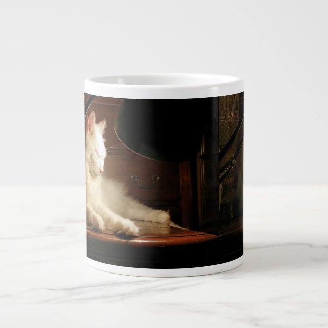 Grande Tasse Matisse le chat Angora turc (Devant)