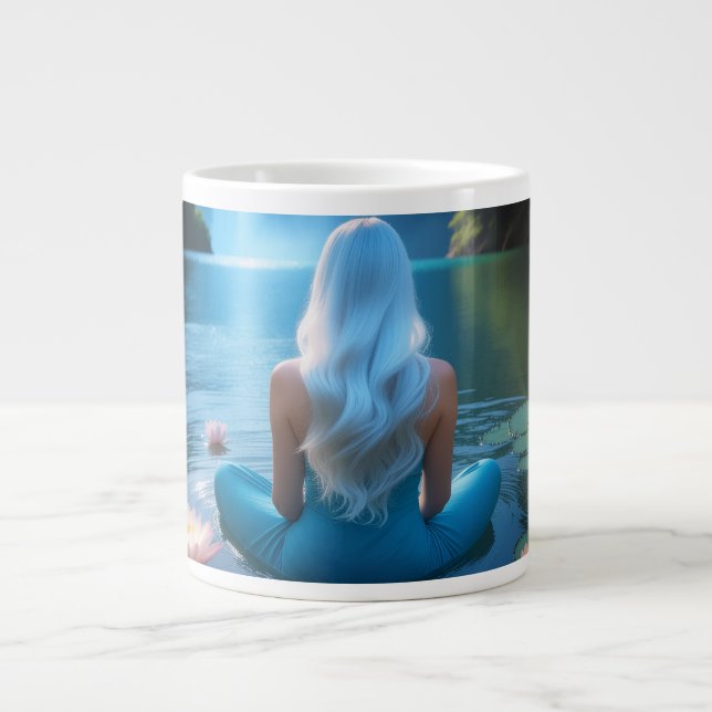 GRANDE TASSE MEDITATION - YOGA - WELLNESS - CARPE DIEM (Devant)