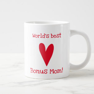 Grande Tasse Meilleur Bonus Maman du monde ! Fête des Mères d