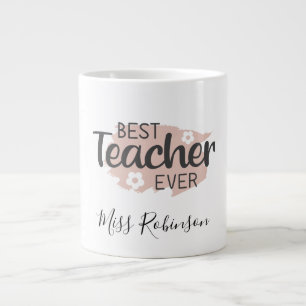 Grande Tasse Meilleur Enseignant Toujours Appréciation Enseigna