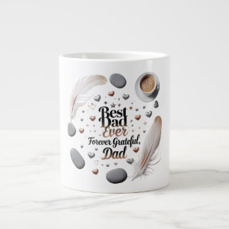 Grande Tasse Meilleur Père Jamais - Toujours Gratte, Papa