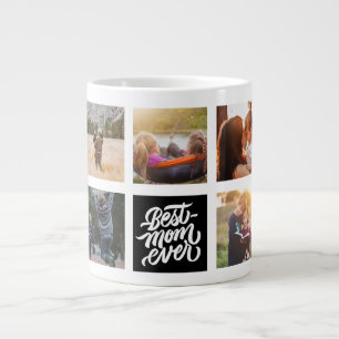 Grande Tasse Meilleure Maman Jamais Personnalisé Photo Collage 