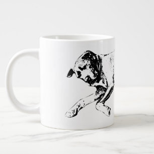 Grande Tasse Mélange Pit endormi, Noël cosy