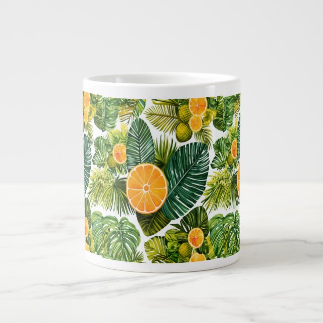 Grande Tasse Mélodie d'oranges (Devant)