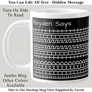 Grande Tasse Merde, Ce Message Caché 144WB Drôle pour le Bureau
