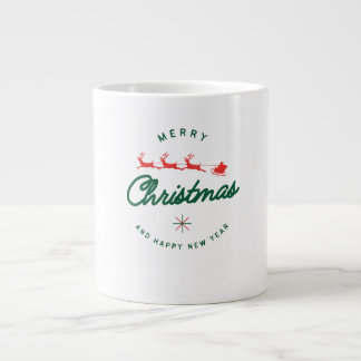 Grande Tasse Merry Christmas and happy New Year 