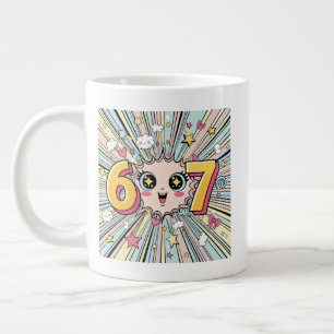 Grande Tasse Mignon 6 7 Brainrot Chibi Anime