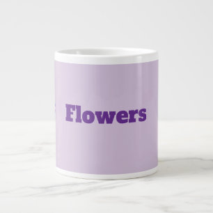 Grande Tasse Mignon Robot Fleur Kawaii