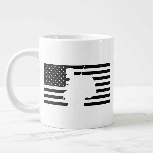 Grande Tasse MILPRO 3 personnalisable (Gauche)