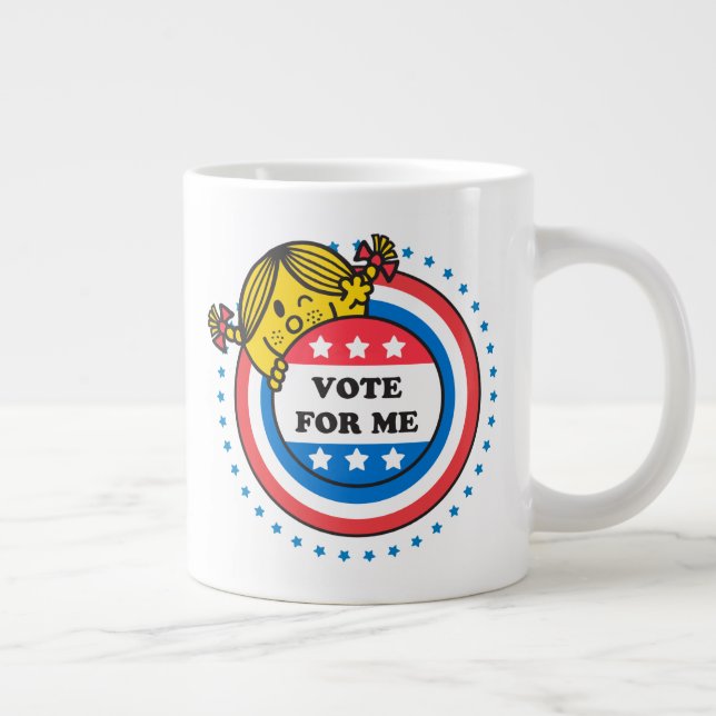 Grande Tasse Mme Sunshine - Votez Pour Moi (Droite)