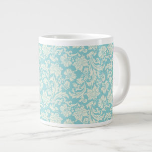 Grande Tasse Modèle de Damas 3