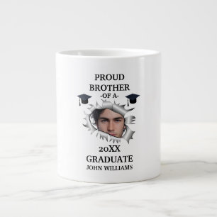 Grande Tasse Modèle de nom photo de graduation de trou personna
