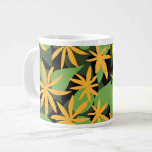 Grande Tasse Modèle floral