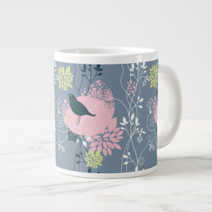 Grande Tasse Modèle floral 9