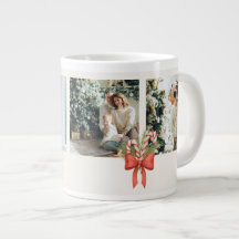 Modern Three-Photo Holiday Family Collage