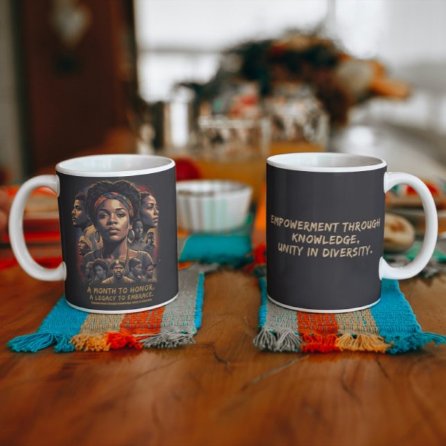 Grande Tasse Mois de l'histoire des Noirs (Créateur téléchargé)